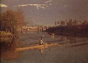 Thomas Eakins, Max Schmitt a l'aviron